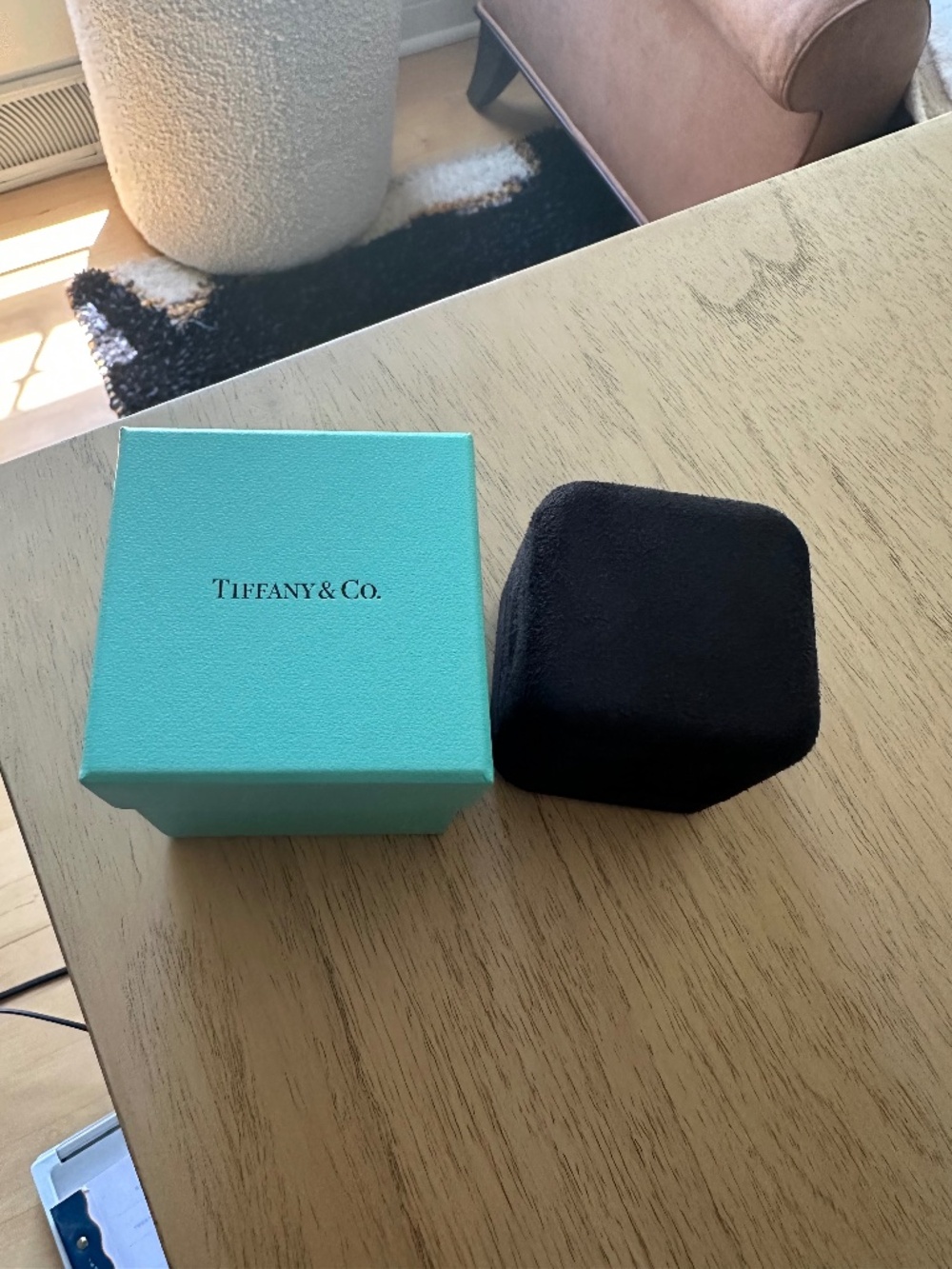 Tiffany & Co Authentic Ring Boxes - set of 2